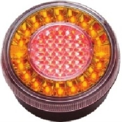 Lampa stop auto rotunda LED cu functii de Semnalizare-Ceata 12/24V Lampa stop auto rotunda LED cu functii de Semnalizare-Ceata 12/24V